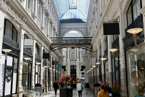 Historic shopping mall in The Hague