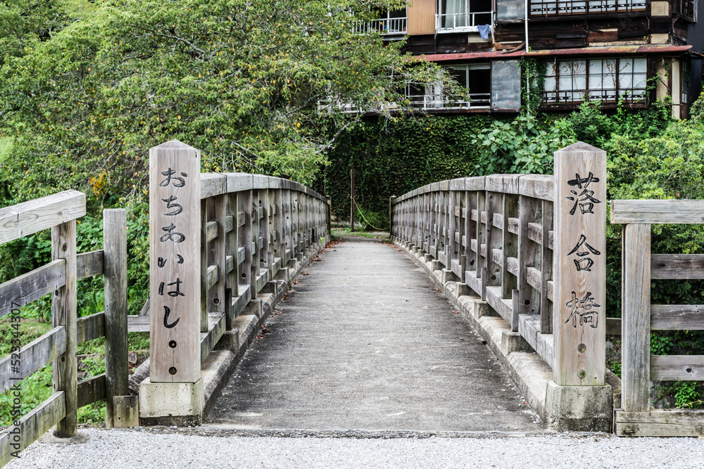 足助町の落合橋（愛知県）