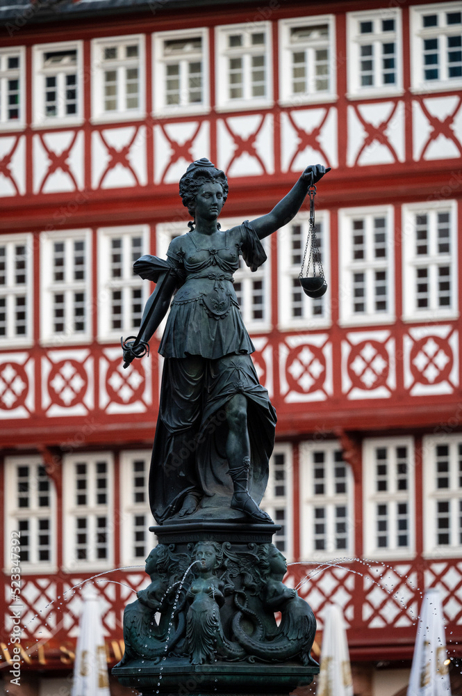 Obraz premium Frankfurt Römerberg 2022