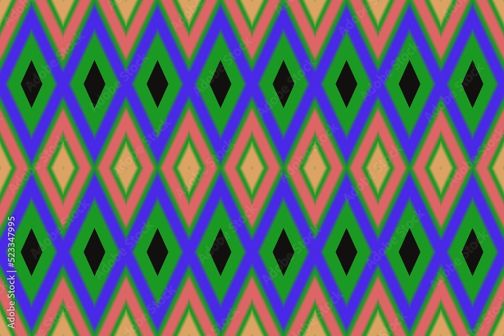 seamless geometric pattern, diamond shape line wallpaper 