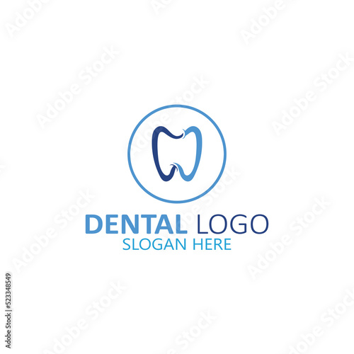 Dental logo Template vector illustration