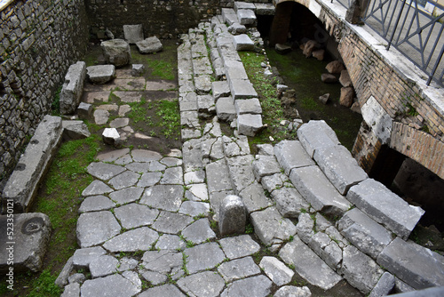 Foro romano di Praeneste a Palestrina (Rome, Italy) photo