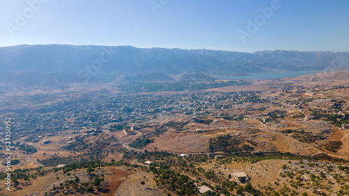 Agriculture Fields in Beqaa Valley - Lebanon photo