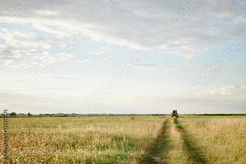 person on the field