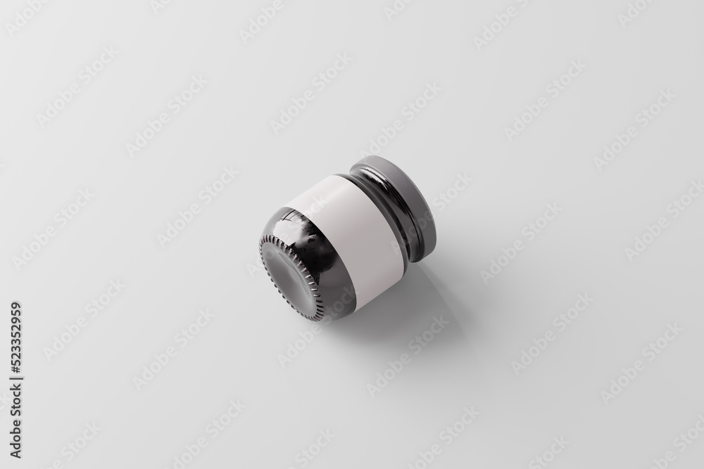 Food Jar Packaging Mockup