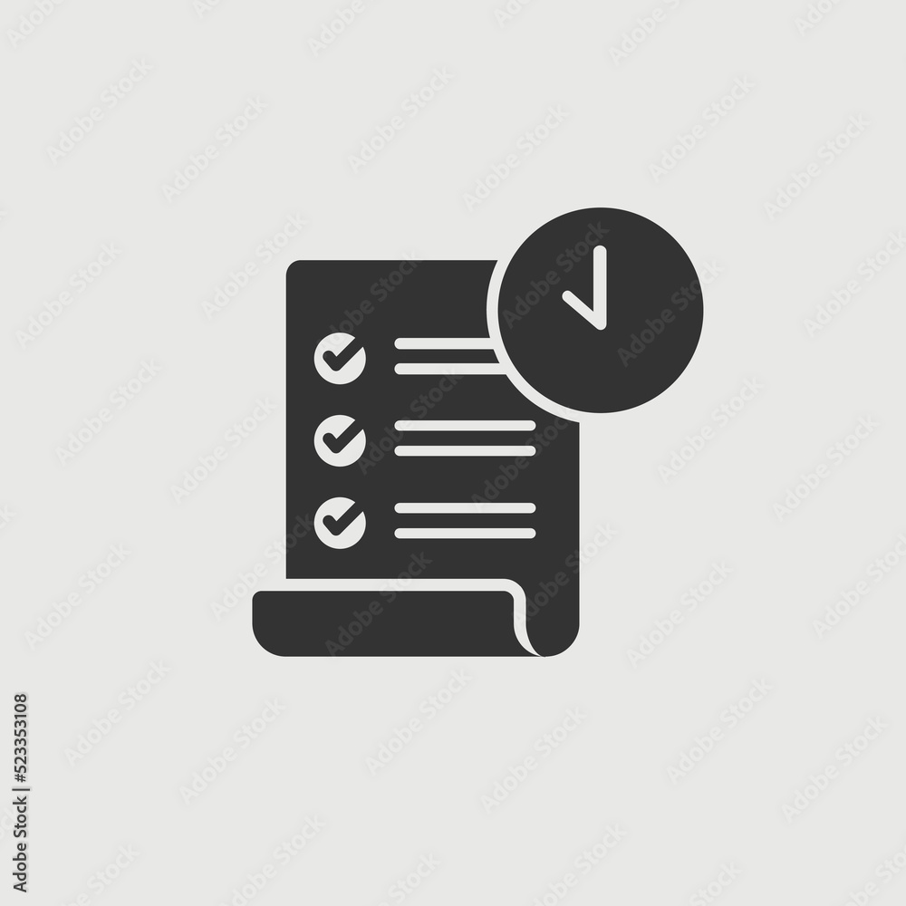 business project management report icon business project management report icon