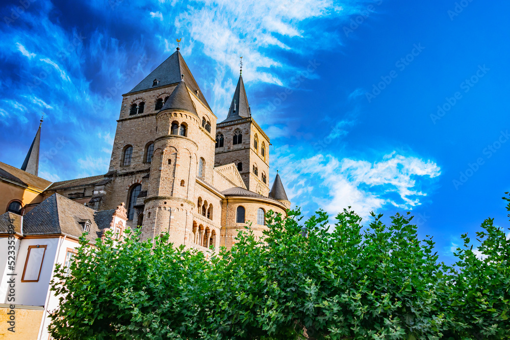 The High Cathedral of Saint Peter in Trier, Germany The High Cathedral of Saint Peter in Trier, Germany