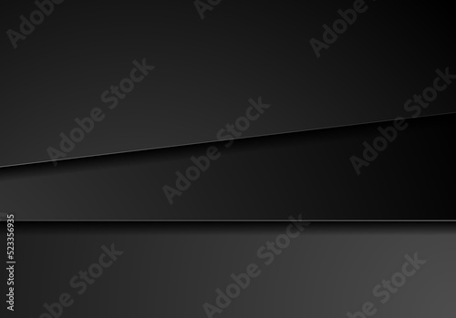 Black minimal abstract background