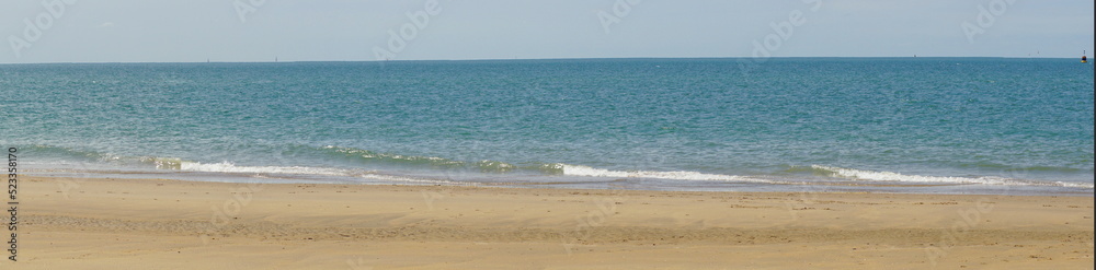 A panorama at the northsea in the netherlands A panorama at the northsea in the netherlands