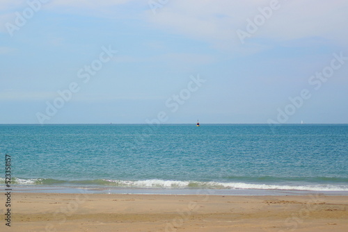 Ein Strand in Holland an der Nordsee