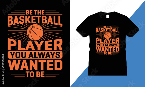 Basketball graphic  t-shirt design Vector. T shirt  sport  Hoop  Ball  American Basketball 