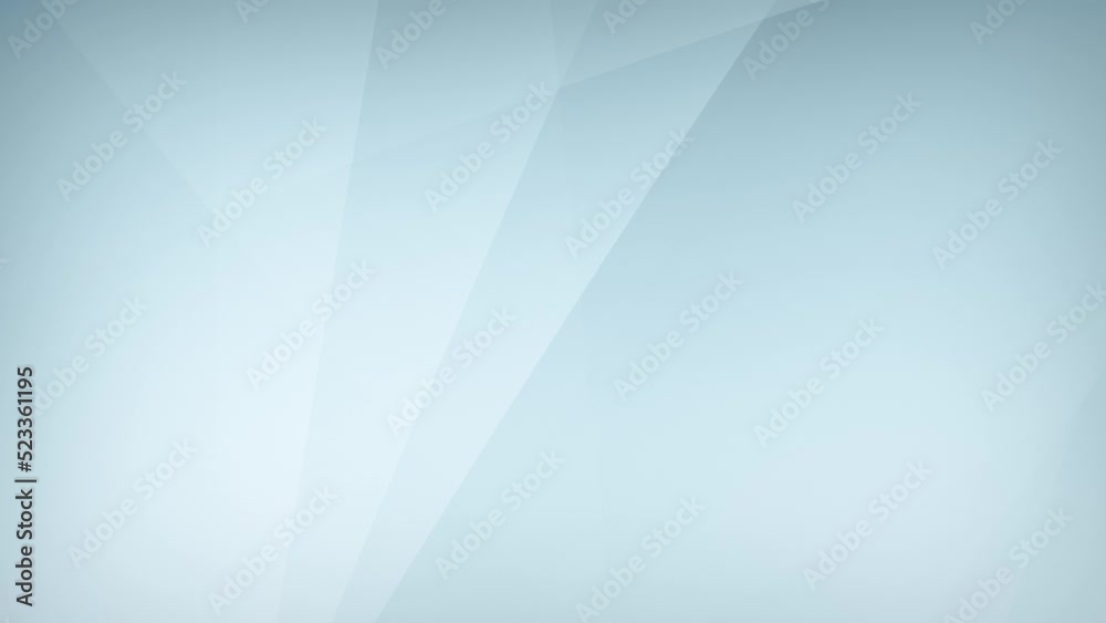 Light blue corporate abstract background of looping animated gradient geometric shapes