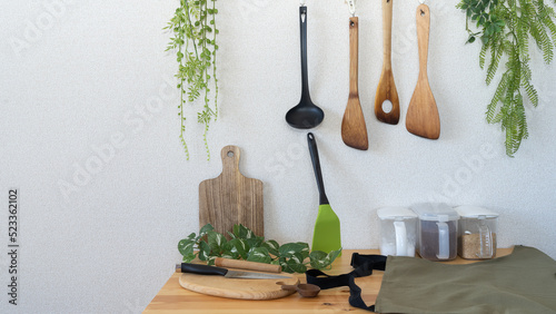 調理器具と調味料 photo