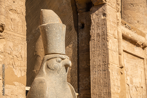 Temple of Edfu, Temple of Horus, Egypt photo