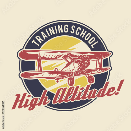 Aviation badges logos and emblems labels
