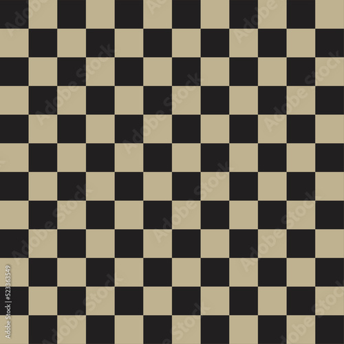 Checkerboard vector seamless pattern. Checkerboard wallpaper