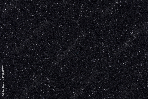 Obraz na płótnie Dark black monochrome handmade glitter texture background, sparkling shiny wrapping paper for Christmas holiday seasonal wallpaper decoration, greeting and winter Christmas design element. w salonie