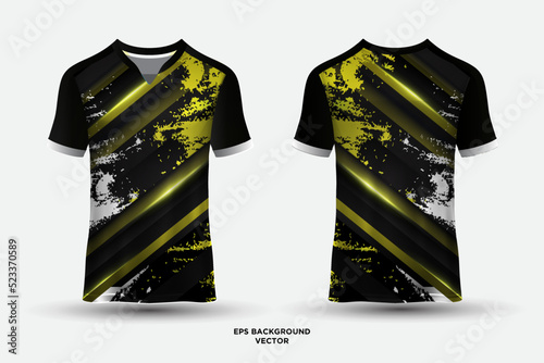 Fantastic jersey design suitable for sports, racing, soccer, gaming and esports vector