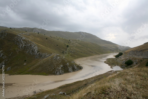 View of Campo Imperatore, Italy