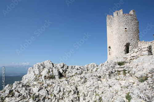 Castle of Rocca Calascio, Abruzzo, Italy