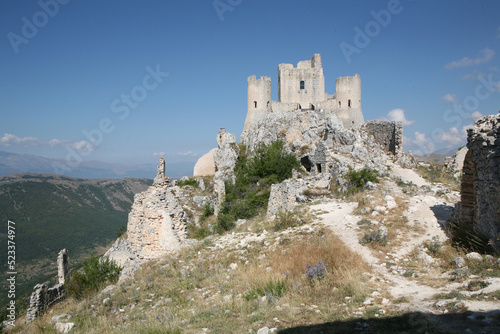 Castle of Rocca Calascio, Abruzzo, Italy photo