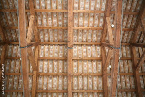 Roof of the Church of San Vito, L'Aquila, Italy