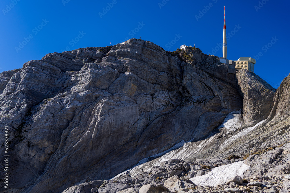 Fototapeta premium Schweiz am Säntis