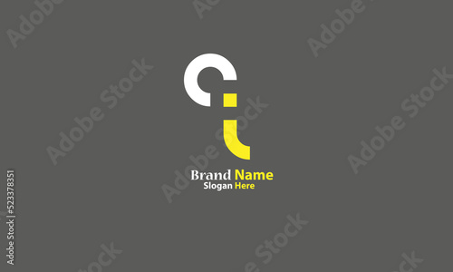 Alphabet letters Initials Monogram logo AI, IA, A and I