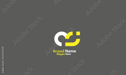 Alphabet letters Initials Monogram logo AS, SA, A and S