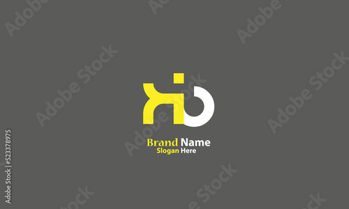 Alphabet letters Initials Monogram logo BK, KB, B and K