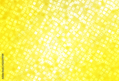 Light Yellow vector template with rhombus.