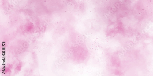 Bright romantic aquarelle painted subtle pink watercolor canvas for design. Bright aquarelle painted subtle pink watercolor canvas for stain design, invitation card, vintage template