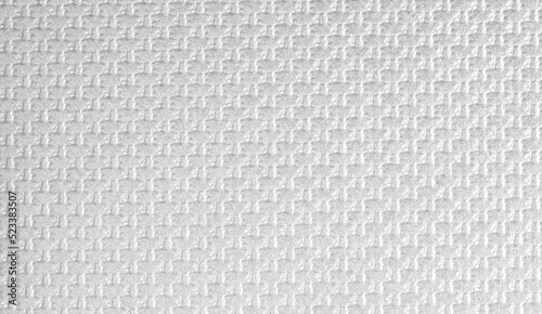Creative white paper texture for printing - cross pattern textured background - paper with relief - large image in high resolution