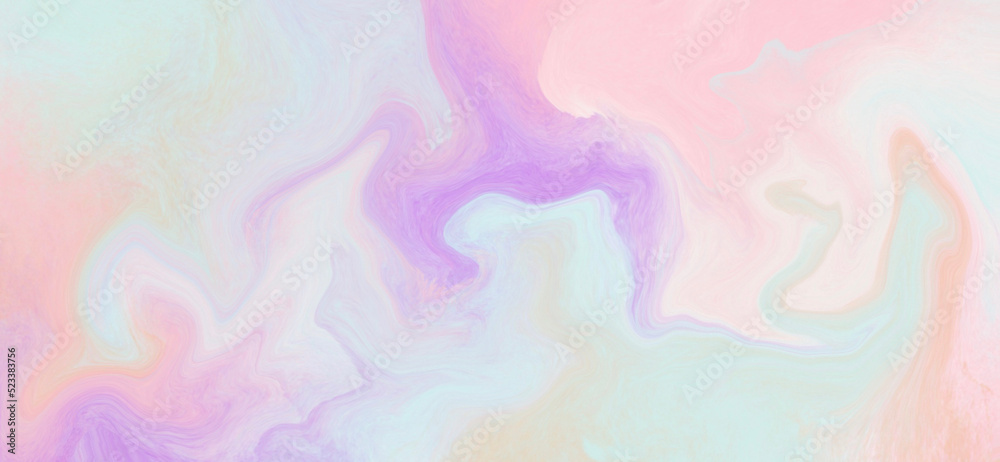 Sweet colors abstract colorful background with smoke water colors