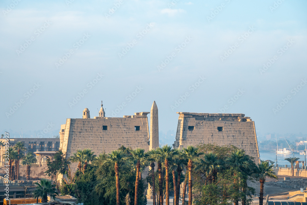 Luxor, Temple of Amor Ra, Egypt