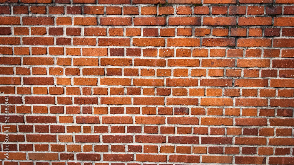 Fototapeta premium TŁO ZE STARYM CEGLANYM MUREM. ŚCIANA Z CEGIEŁ.