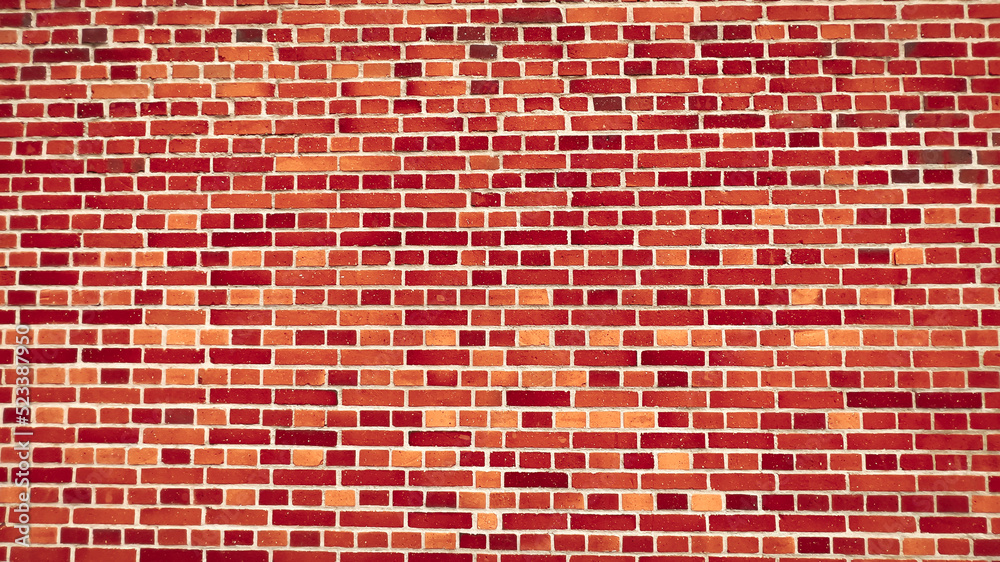 Obraz premium TŁO ZE STARYM CEGLANYM MUREM. ŚCIANA Z CEGIEŁ.