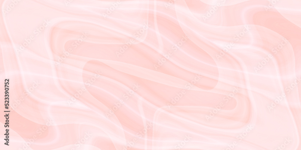 Pink silk background, pink abstract background with wave lines, light pink liquid marble texture, geometric background with wave lines, pink background for wallpaper and design and decoration.