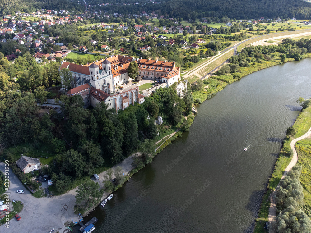 Historic buildings of the Benedictine Abbey in Tyniec, Krakow, Poland