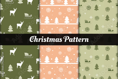 Christmass seamless patterns
