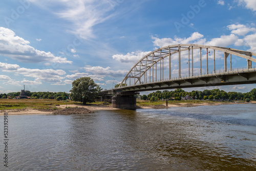 Bridge over the river IJssel in the old Hanseatic city of Deventer in the Netherlands. © Jan van der Wolf