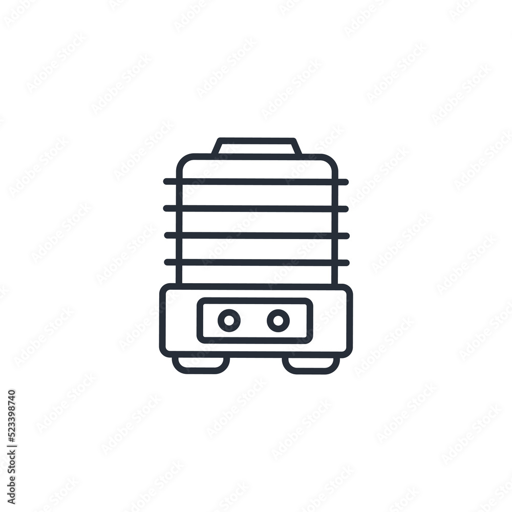 food dehydrator icons symbol vector elements for infographic web food dehydrator icons symbol vector elements for infographic web