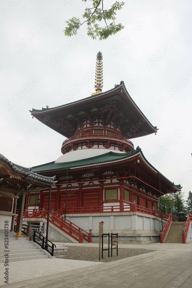 Naritasan Templs in Japan. Taken in June 2020