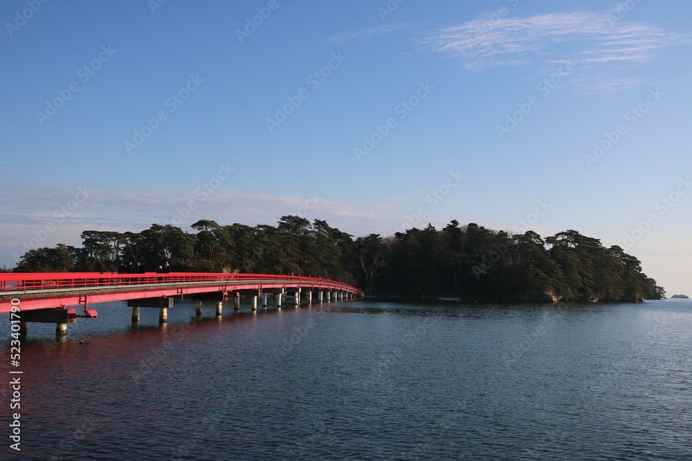 Matsushima red brigde. Taken in 10th December 2020