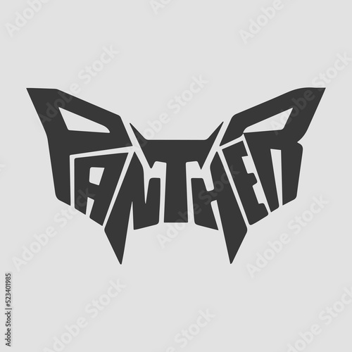 Panther phrase graphic