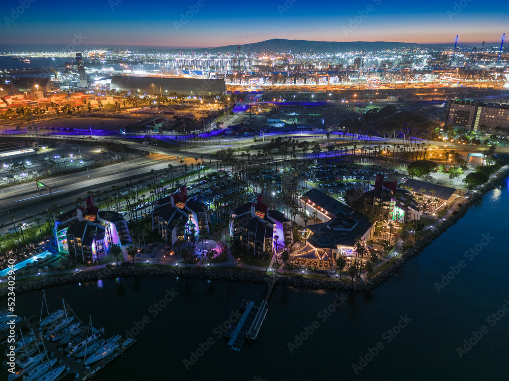 Fototapeta premium Long Beach Queensway bay