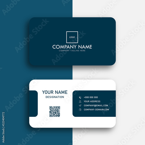 Business card design template, Clean professional business card template, visiting card, business card template.
