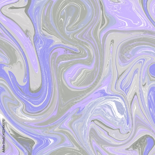 Seamless pattern, watercolor streaks, purple and gray paint, abstract, decorative background