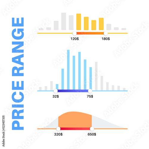 Price range filter