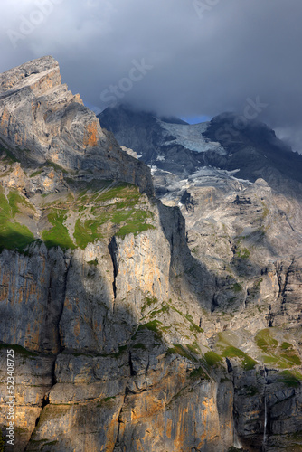 Bernese Oberland mountains in Switzerland, Europe